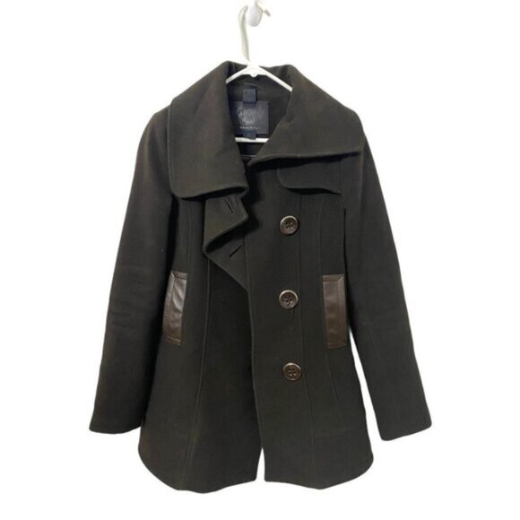 Mackage Brown wool winter jacket size Small - Picture 1 of 1